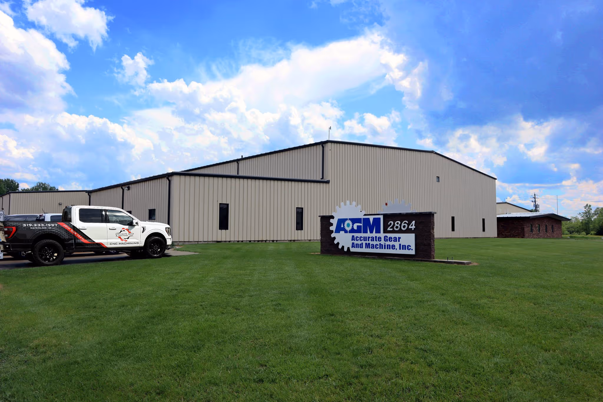 Accurate Gear & Machine manufacturing facility in Waterloo, Iowa